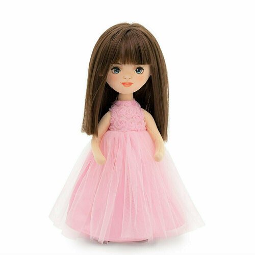 Sophie в розовом платье с розочками 32, Серия: Вечерний шик 