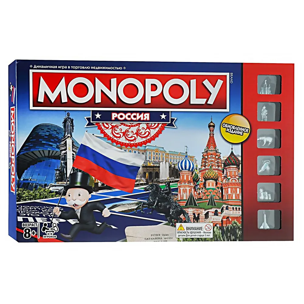 Игра настольная Monopoly Монополия Россия