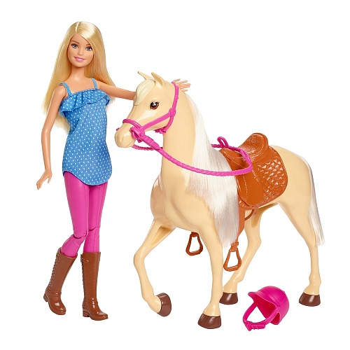 Barbie®  и лошадь