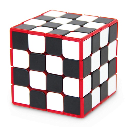 Головоломка Шашки-Куб 4х4 (Checker Cube)