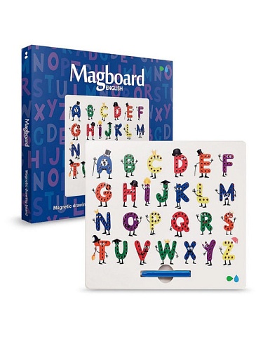 Магнитный планшет для рисования Magboard Алфавит EHGLISH MGBB-ENGLISH